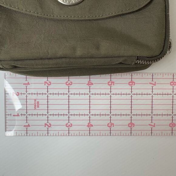 BAGGALINI Mini Crossbody Bag Olive Green Purse Casual Granola Girl Gorpcore Army - Picture 12 of 13